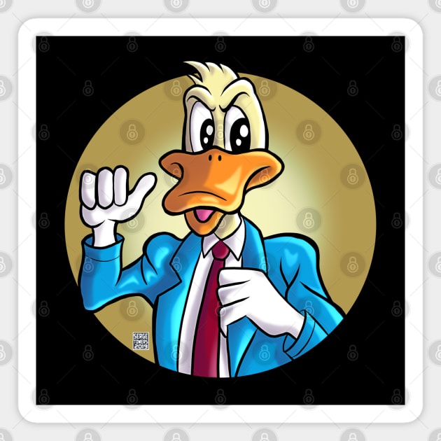 Howard the Duck Magnet by sergetowers80